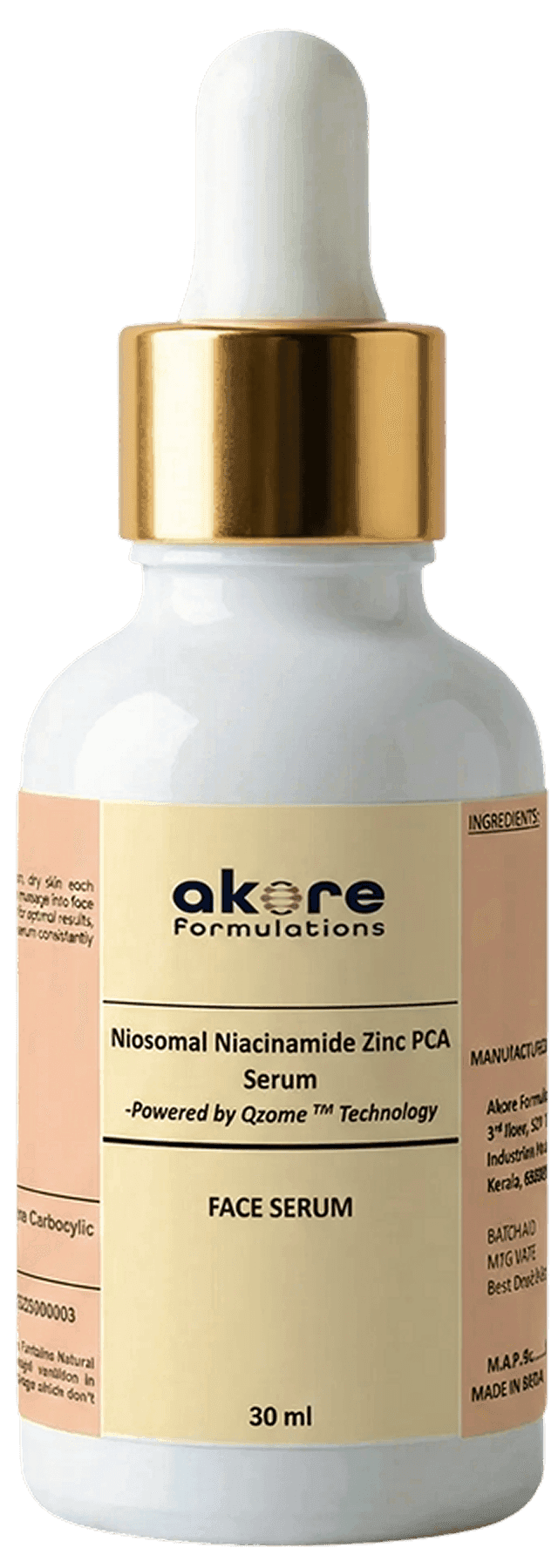  Qzome Niacinamide Zinc PCA